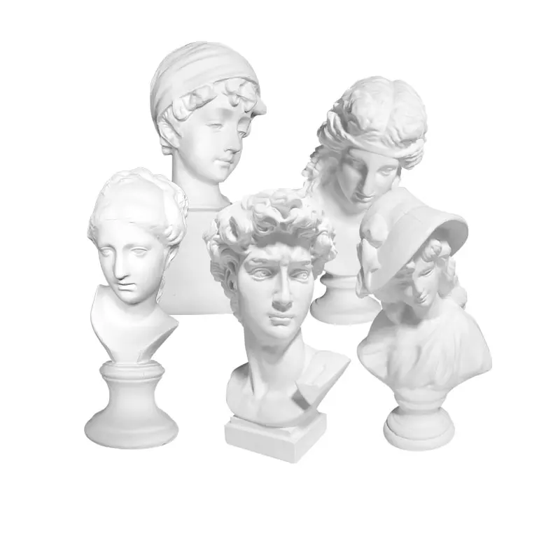 ديفيد رئيس الجص تمثال فينوس الزفاف الديكور الحلي الشمال ديكور المنزل الإله اليوناني القديم أبولو النحت غرفة ديكور