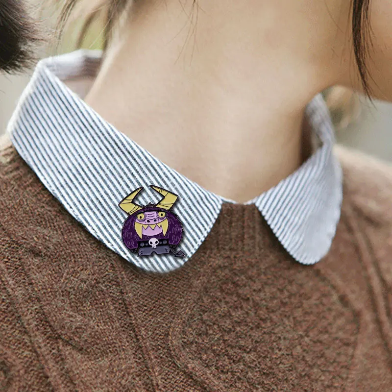 Foster Home for Imaginary Friends enamel pin Eduardo brooch badge