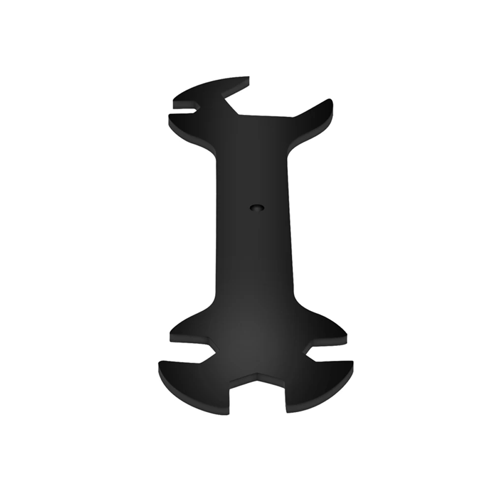 2pcs 3D Printer Nozzle Wrench 5 IN 1 Steel Spanner Wrench Flat Fit MK8 MK10 V6 Nozzle Heater Block Multi Function Nozzle Tool