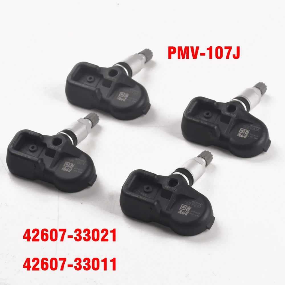 4 PCS Car Tire Pressure Monitor Sensor TPMS 315MHz PMV-107J for Toyota Prius Rav4 Yaris Corolla