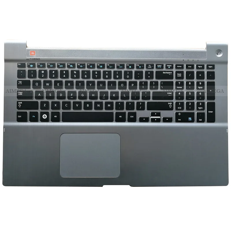 Imagem -05 - Portátil Palmrest Case Superior para Samsung Np700z7a Np700z7b Np700z7c Computador Portátil Case com Teclado Touchpad Novo Case do