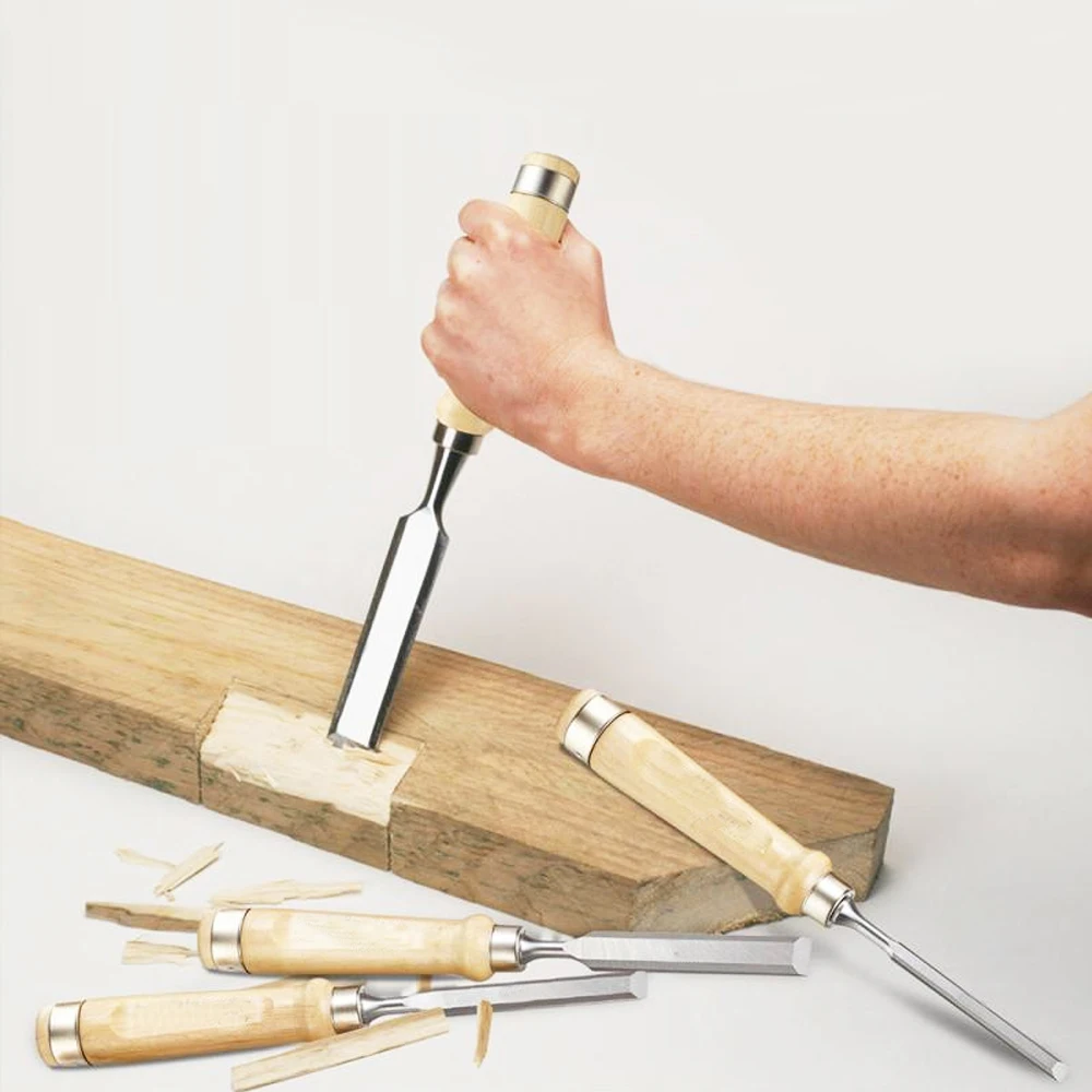 4 Gỗ Đục Dao Khắc Cầm Tay DIY Dụng Cụ Khắc Gỗ Cho Cơ Bản Chi Tiết Khắc Woodworkers Gouges