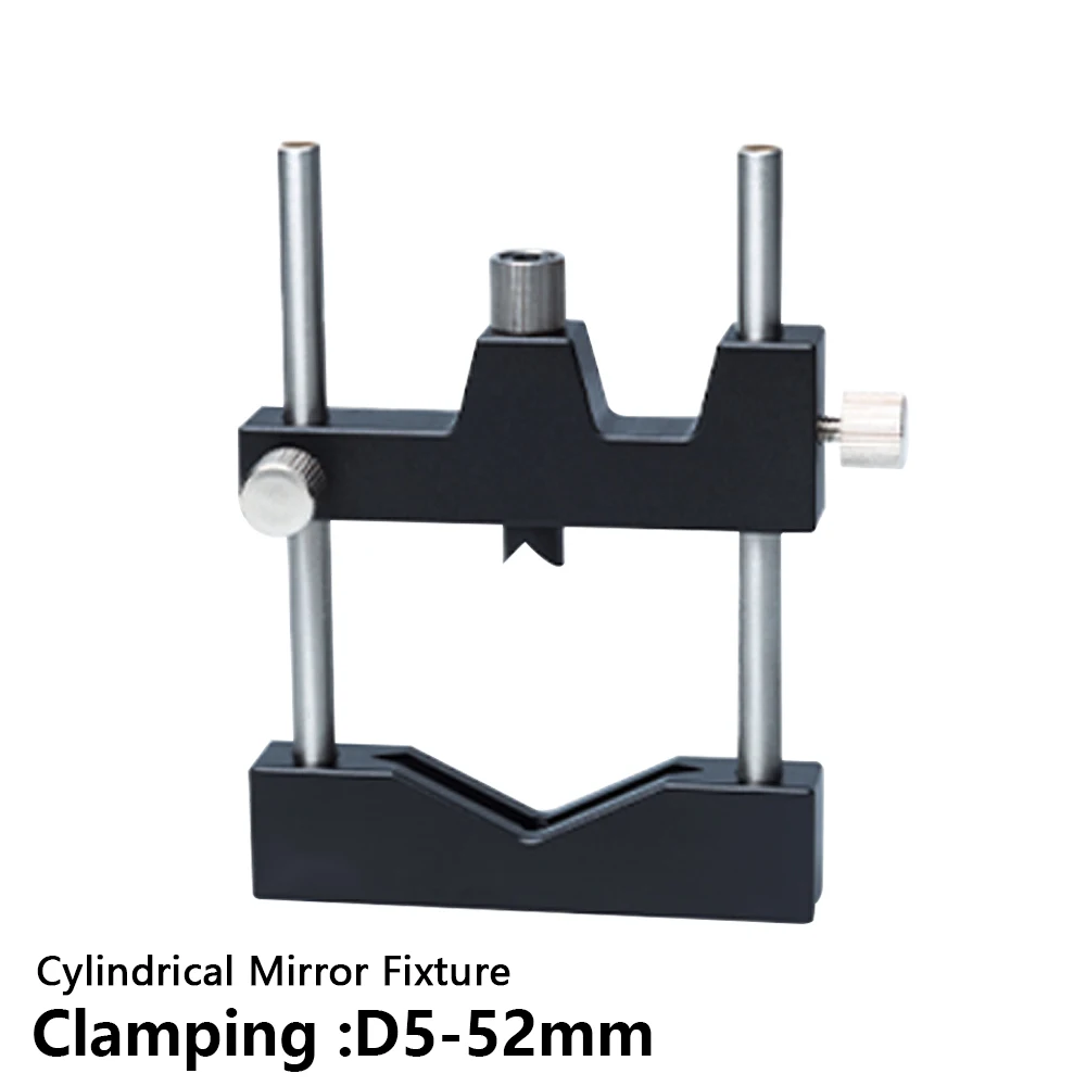 Cylindrical mirror square fixture Clamping D5-76.2mm Adjustable Circular lens holder Optical research support fixing bracket