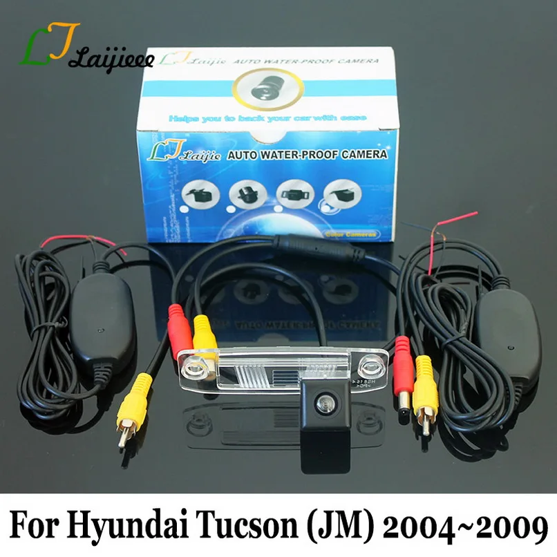 

Wireless Car Rear View Camera For Hyundai Tucson MK1 JM 2004~2009 / HD Wide Lens Angle CCD Night Vision Backup Camera