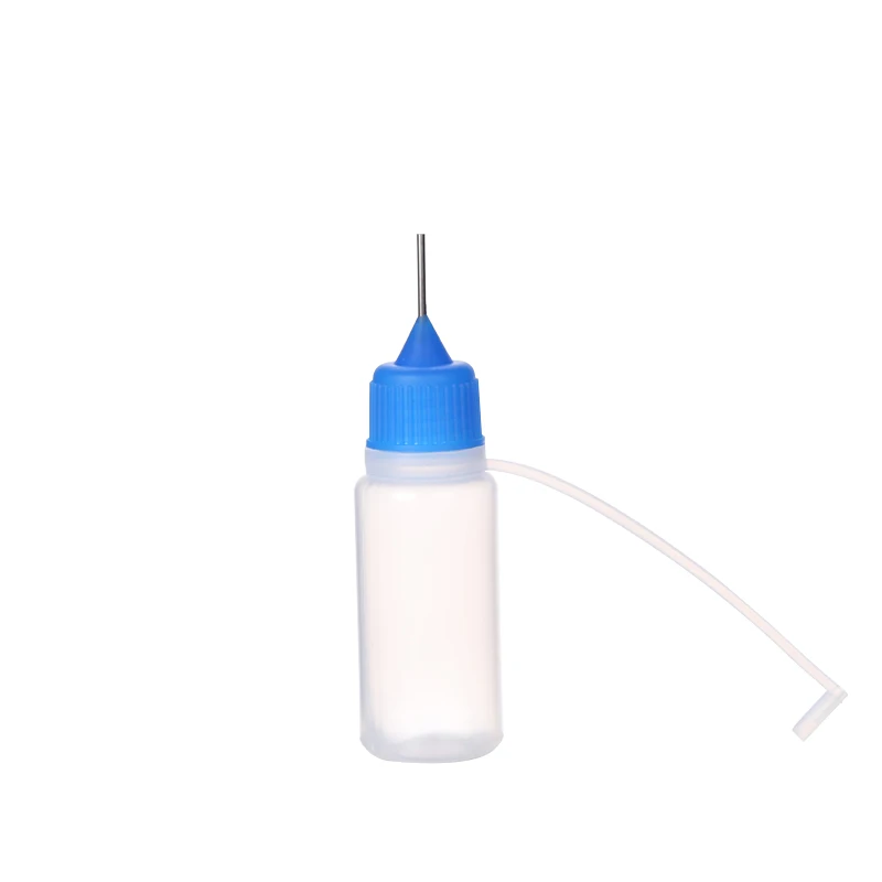 10/20/30/60ML Needle Tip Bottles Empty Applicator Bottles Liquid Glue Dropper DIY Paints Paper Art Multifunction Mixed Colors