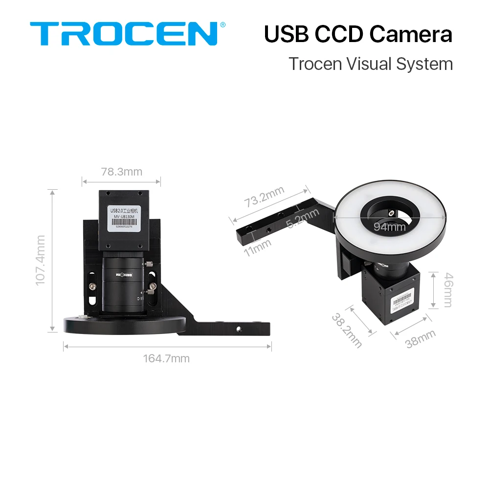 Trocen USB Small Camera Control System CCD Visual Cutting Use for AWC7824 controller Laser Cutting Engraving Machine