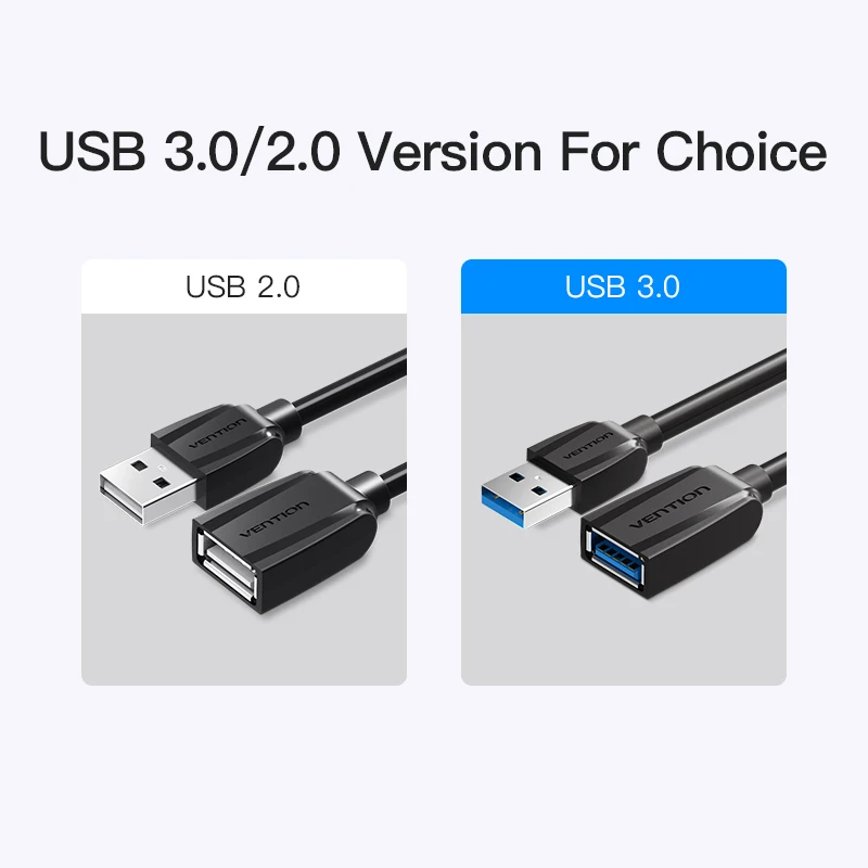 Przedłużacz USB USB 3.0 kabel do Smart TV PS4 Xbox One SSD USB3.0 2.0 do przedłużacza przewód danych Mini przedłużacz USB 2m 5m