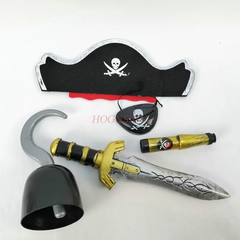 Weapon cap Festive Prom Performance Props Nonwoven Pirate Knife Festive Prom Performance Props Equipment Pirate Equipment Props