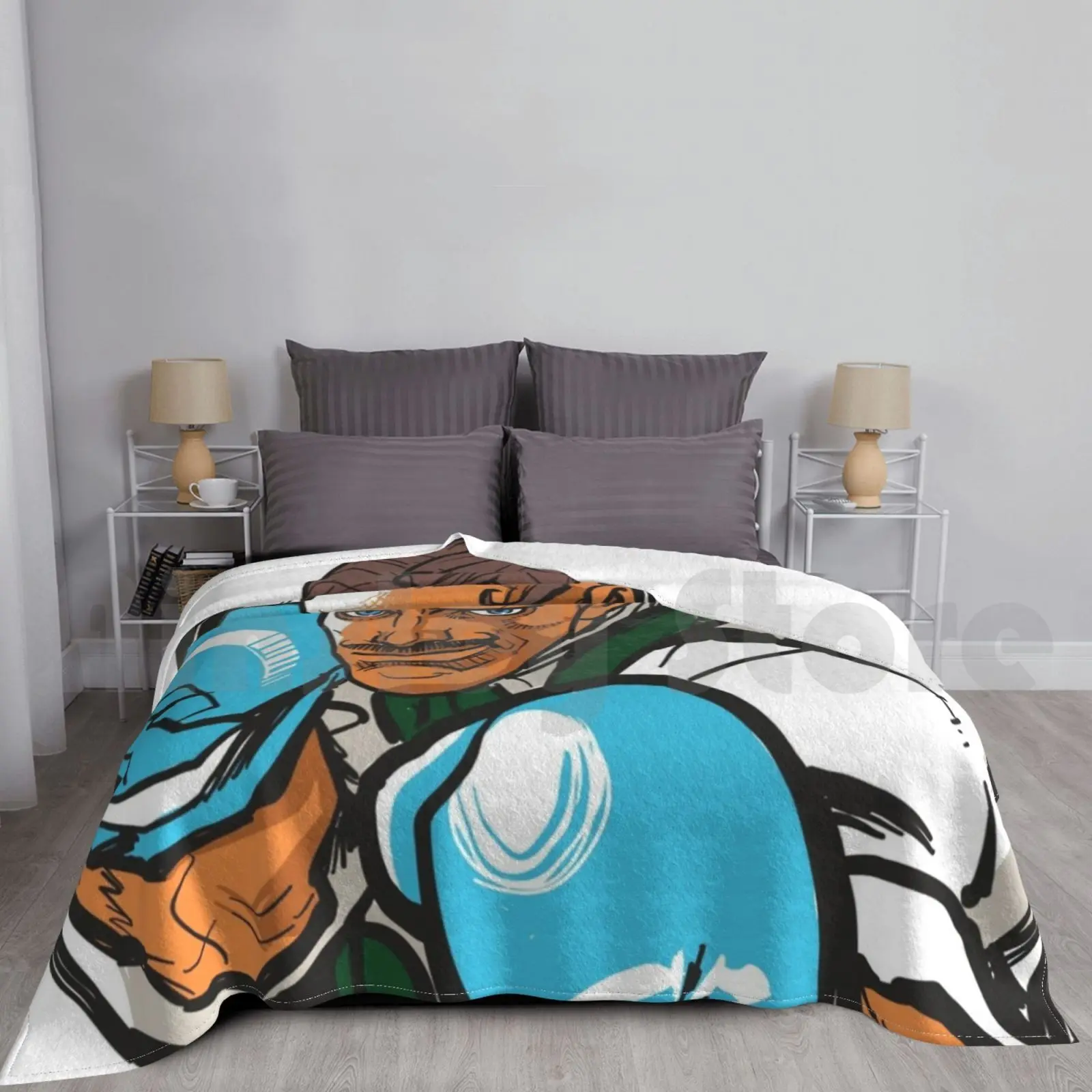 

Street Blanket Fashion Custom Ryu 2 Ii Hadouken Ken Balrog Vega Akuma Iii Alex Dudley Chun Li Cammy