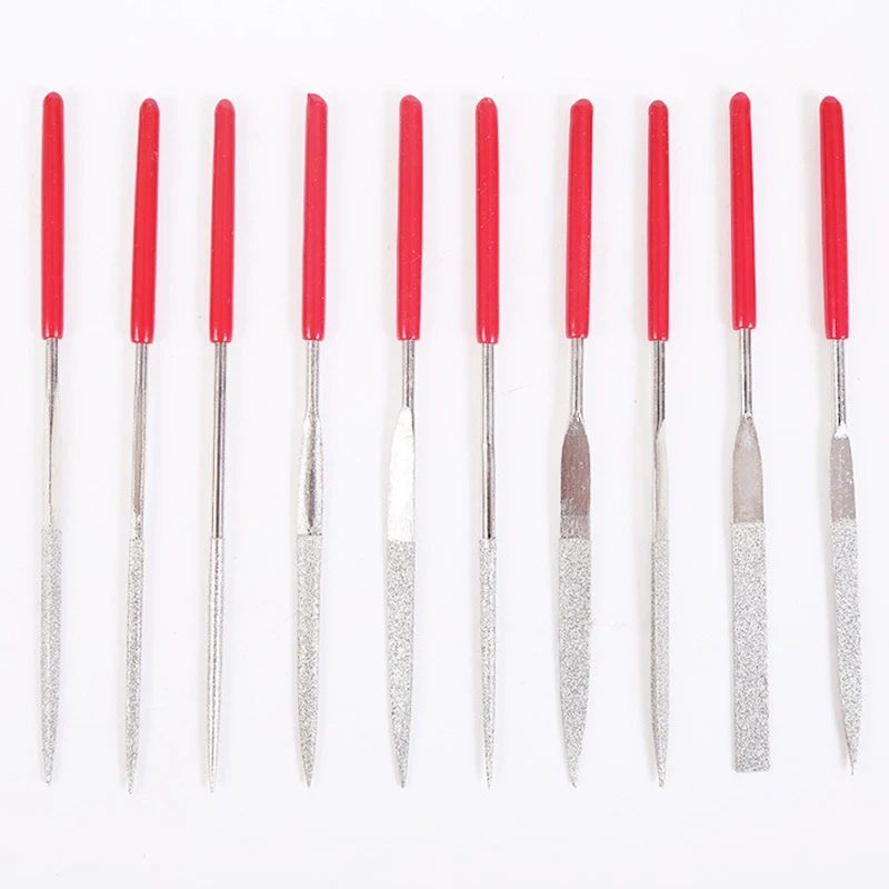 

5sets Dental Needle File Diamond Coated Burs for Ceramic Glass Gem Stone Hobbies and Crafts