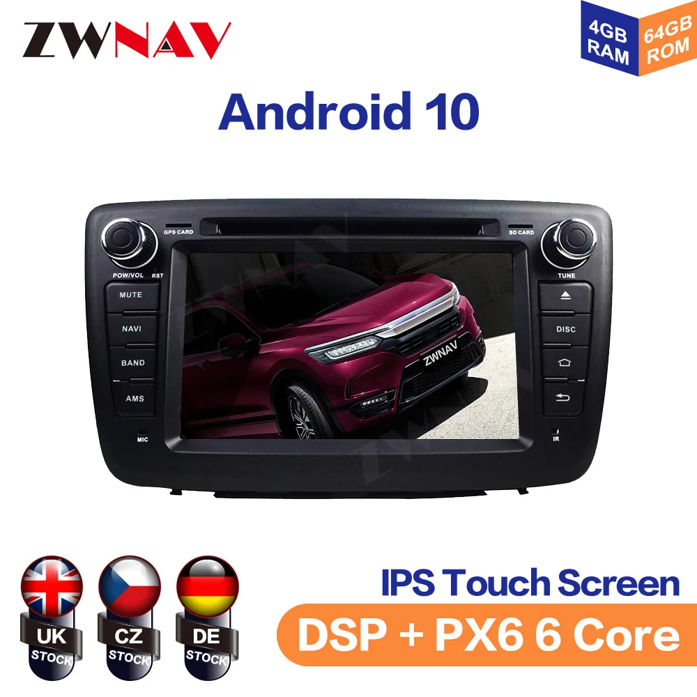 Android 10 IPS Screen For Suzuki Baleno Screen Car Multimedia Player Navigation Audio Radio Stereo Head Unit Video Player GPS