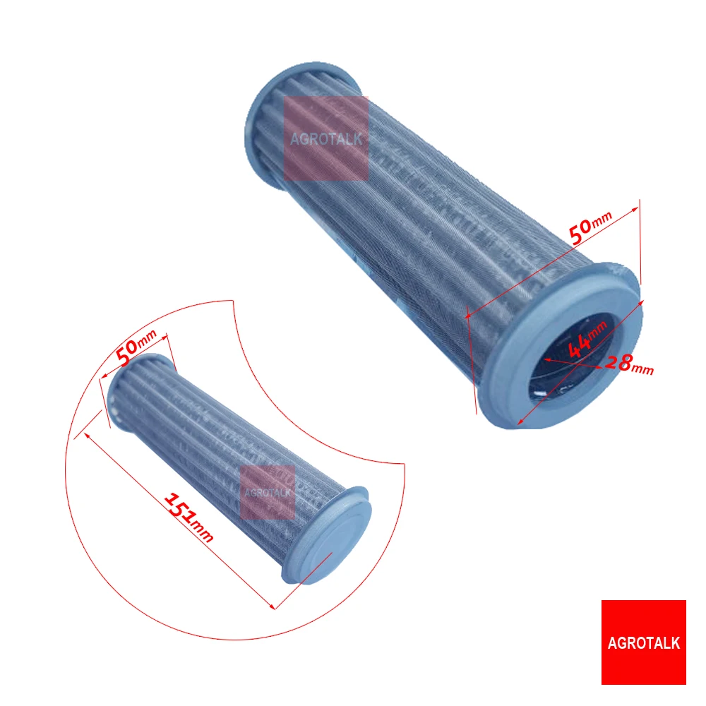 Elemento de filtro hidráulico para trator changzhou dongfeng df/ df304/dfbobina, número de peça: 254.58a. 016/304.58a. 016