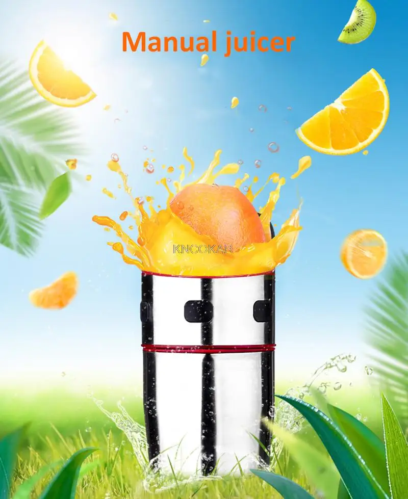 In acciaio inox spremiagrumi casa orange succo di succo spremuto orange facile lemon orange succo di