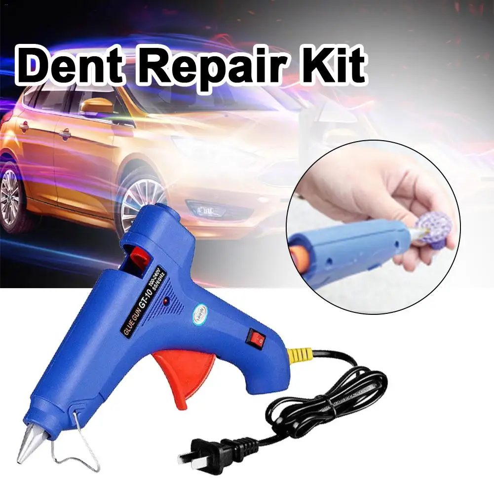 

21pcs/set Paintless Dent Repair Kit Dent Lifter Bridge Glue Puller Tools For Car Door Ding Hail Home DIY Repair Tools Kit