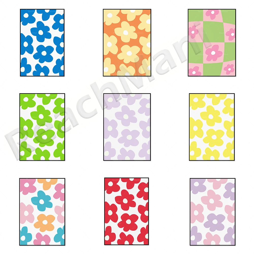 

Denmark Aesthetics Nordic Medieval Color Cute Flower Poster Gift Canvas Painting Modern Wall Painting Decoration