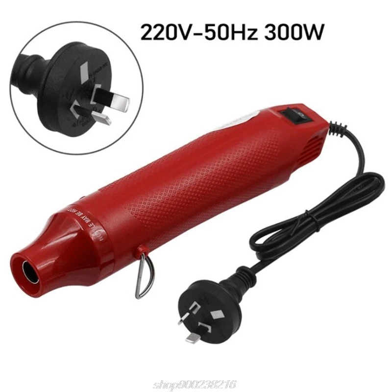 Mini Heat Gun Mini Handheld Hot Air Gun for DIY Embossing Shrink Wrapping Drying Paint 300W Electrical Heat JE21 21 Dropship