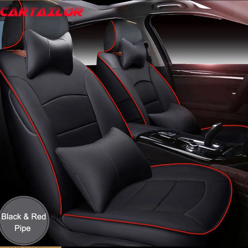 Cowhide & PVC Leather Seat Cushion for Mercedes Benz CLA250 CLA200 CLA240 CLA220 Car Seat Covers & Supports Accessories 9pcs/Set