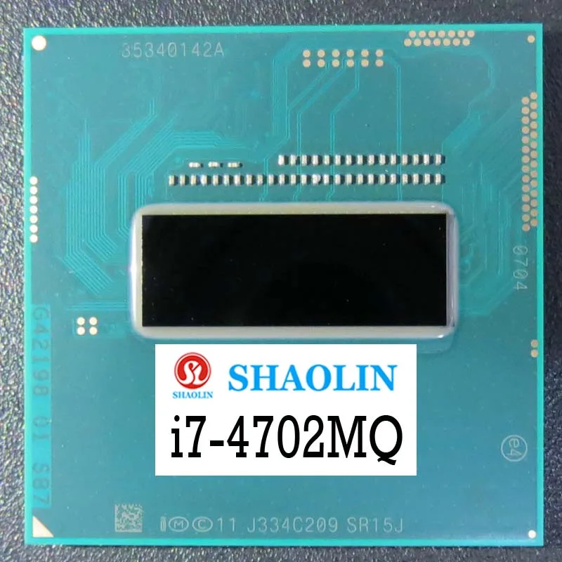 i7-4702MQ i7 4702MQ SR15J 2.2 GHz Quad-Core Eight-Thread CPU Processor 6M 37W Socket G3/rPGA946B Original SHAOLIN Official Versi