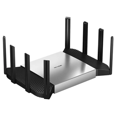 8 Antennas, WiFi6 Wireless Mesh Router Wi-Fi 6 AX6000 802.11AX, 2.4GHz 1148M + 5GHz 4804M, 1000M WAN/LAN, 2.5G SFP+ Optical Port