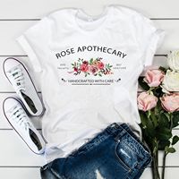 Rose Apothecary Shirt Cute Schitts Ew David Shirt David Rose Moira Rose TV Show Tees Rosebud Motel Tops Cute Flower Tees