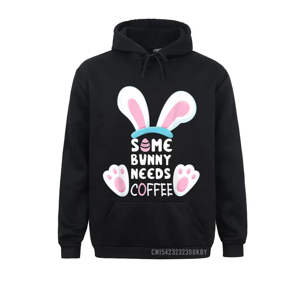 

Long Sleeve Hoodies Men Sweatshirts Some Bunny Needs Coffee Harajuku Women Girl Rabbit Funny Easter Hoody Slim Fit Clothes