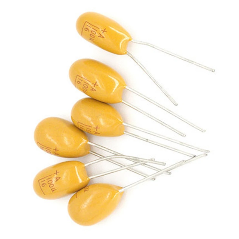 5PCS 16V 20V 25V 35V 50V Tantalum Capacitor 1UF 2.2UF 3.3UF 4.7UF 10UF 22UF 33UF 47UF 100UF16V 225 106 226 336 476 107 DIP