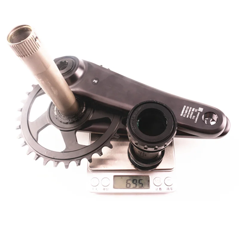 SHIMANO XT M8100 12s MTB Crankset Mountain Bike Bicycle1x12 Speed 170mm175mm Deckas Chainring 32T 34T 36T MT801 Bottom Bracket