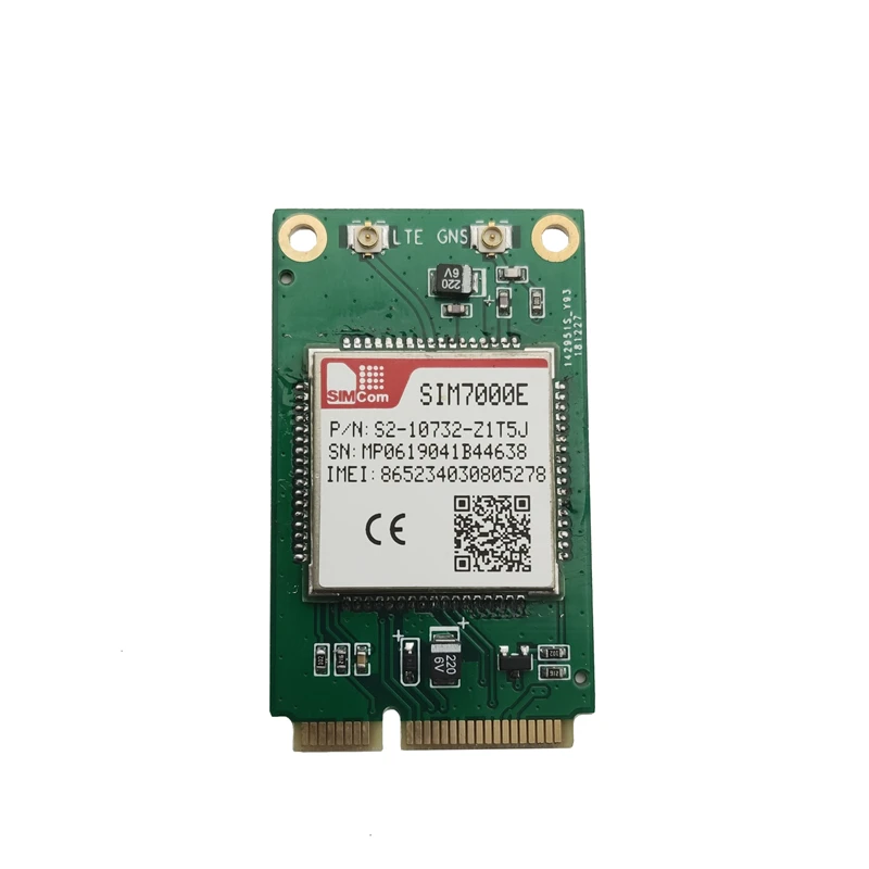 in stock! SIMCOM SIM7000E Minipcie competitive with SIM900 and SIM800 100% New&Original Module LTE CAT-M1(eMTC) B3/B8/B20/B28