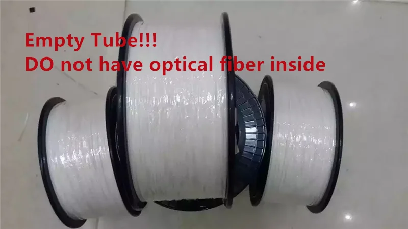 0.9Mm Glasvezel Losse Buis 1000mtr Kleurrijke Lege Pijp Wit Geel Rood Blauw Bruin Hytrel Buis Gratis Verzending Elink