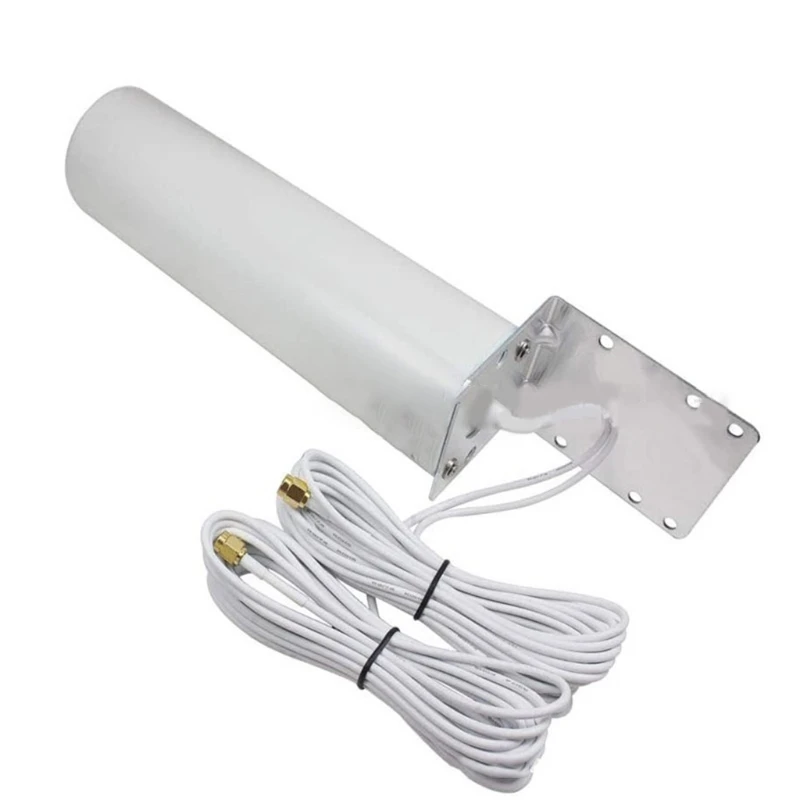 High gain 3G 4G LTE outdoor signal amplification barrel antenna 4GLTE router demodulator gateway antenna 24BB