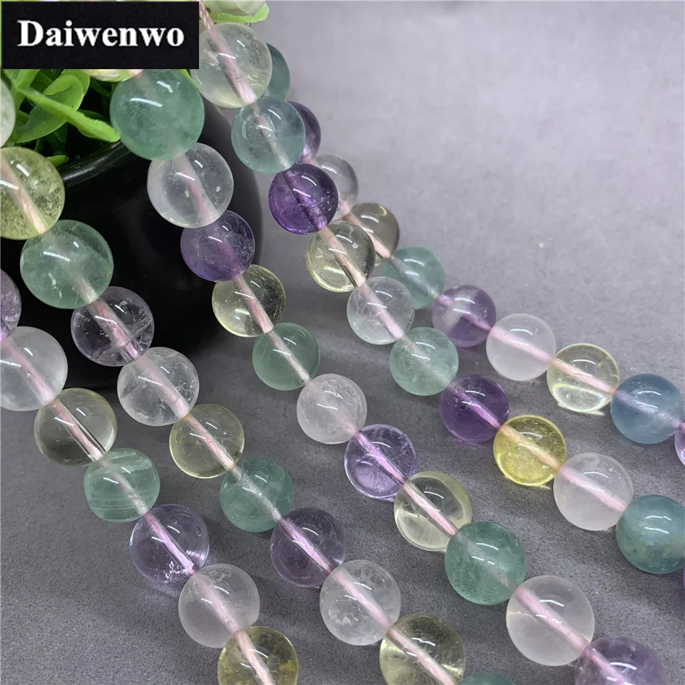 

Five Elements Colorful Crystal Beads Natural Stone Diy for Bracelet