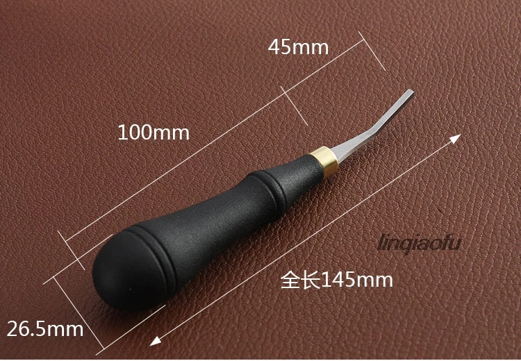 High-quality leather surface sanding rough leather tool, sun pattern 3/4mm wide
