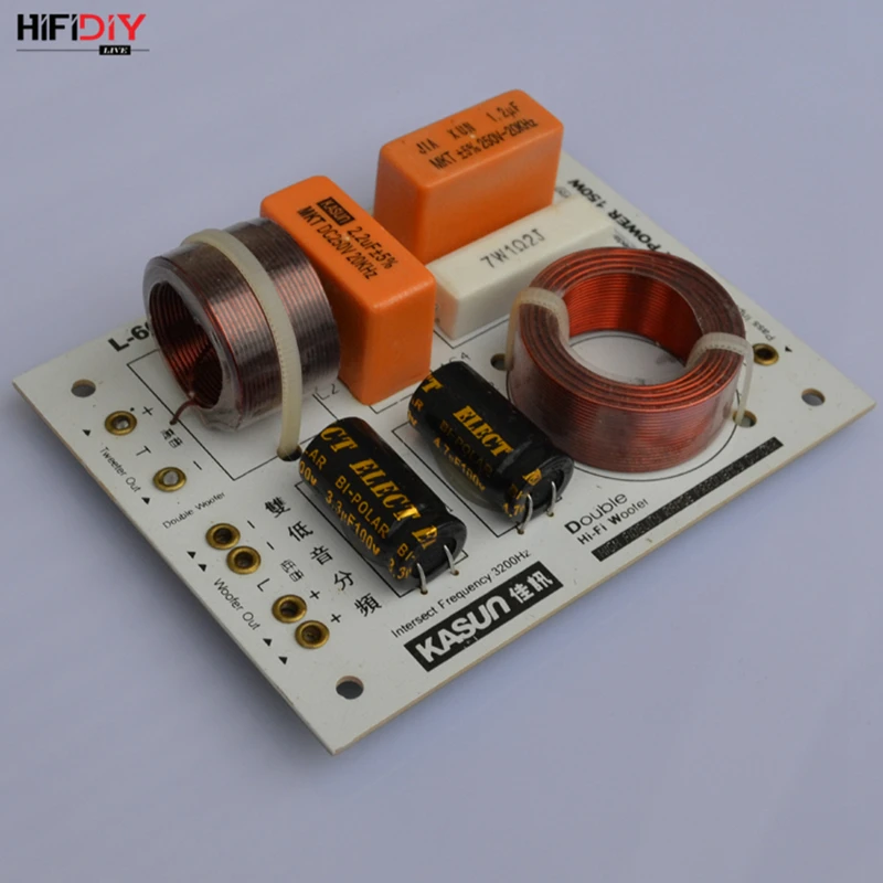 HIFIDIY LIVE L-680C 2.5/3 Way 3 speaker Unit (Tweeter +mid-bass +bass)HiFi Speakers audio  Frequency Divider Crossover Filters