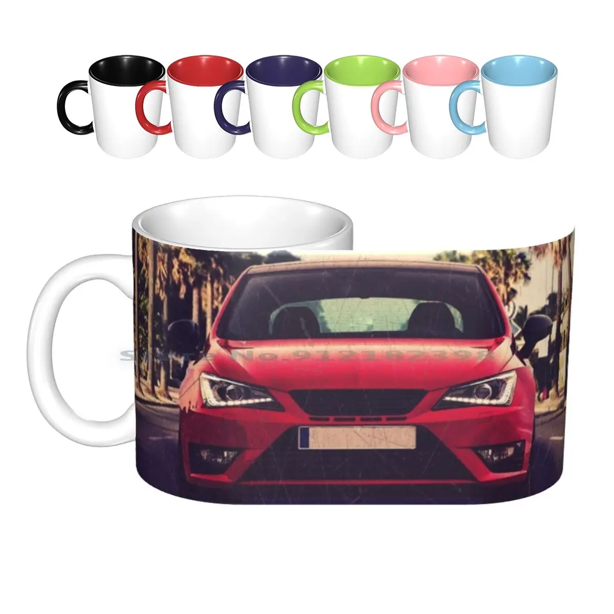 

Керамические кружки Ibiza 6j «пальмовый пляж», кофейные чашки, кружка для чая с молоком, Ibiza 6y Ibiza 6y Ibiza 6j, активный эксперимент Ibiza 6j, настройка Ibiza 6j