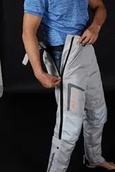 Pantalones de motocicleta preventa, pantalones de motociclismo a prueba de caídas para hombre, equipo térmico, pantalones cálidos desmontables de liberación rápida