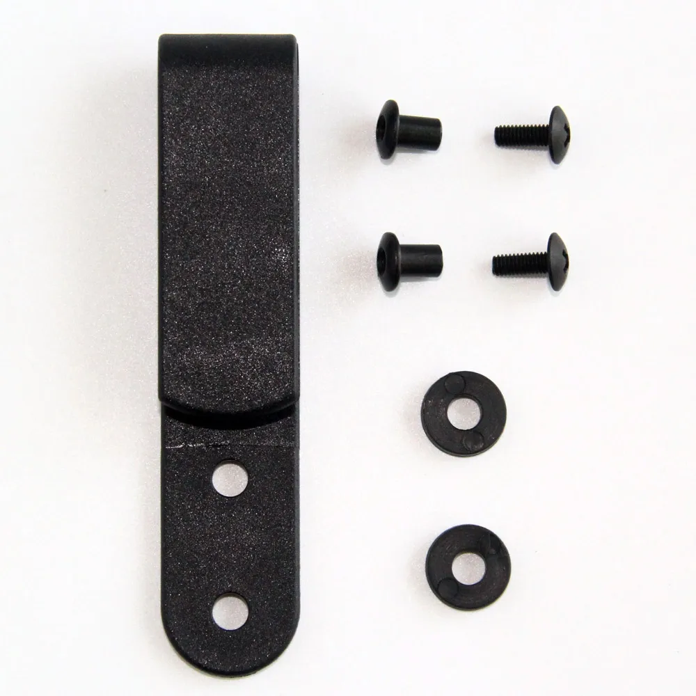 แพ็ค 2 QingGear เข็มขัดคลิปพลาสติก IWB คลิป Tough Clamp Universal Sheath/Holster Loop พร้อมสกรูชิคาโก