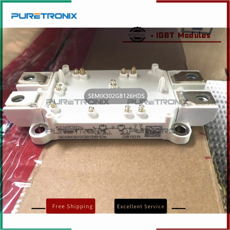 SEMIX252GB126V1 SEMIX202GB12E4S SEMIX202GB12VS SEMIX302GB126HDS وحدة IGBT الأصلية الجديدة
