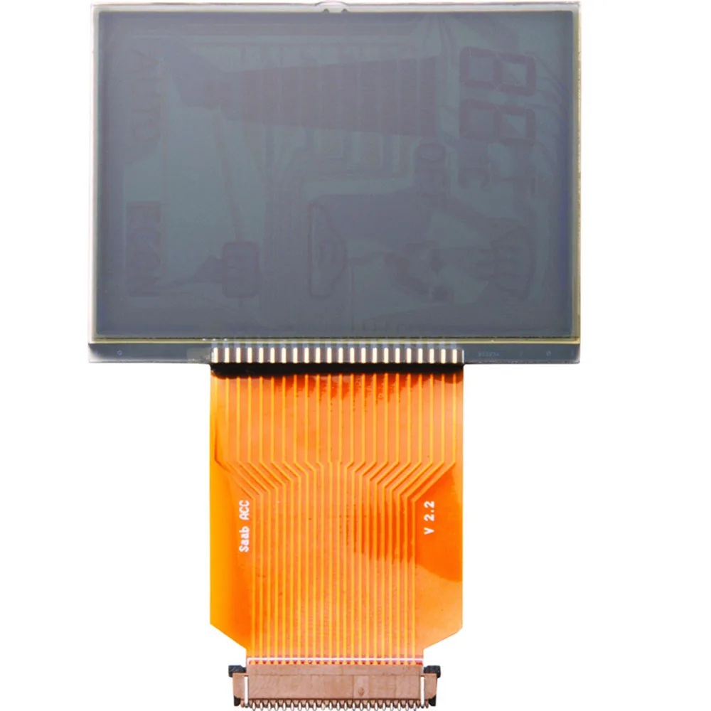 

LCD Display For 1998-2003 SAAB 93 9-3 ACC Air Condition Climate LCD Pixel Repair and Ribbon Cable