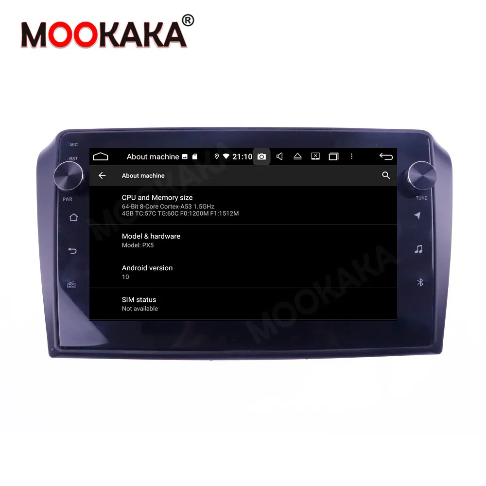 Android10 6+128 For Mazda 3 2006-2012 Multimedia Radio Player Touch Screen Stereo GPS Navigation System DSP Carplay