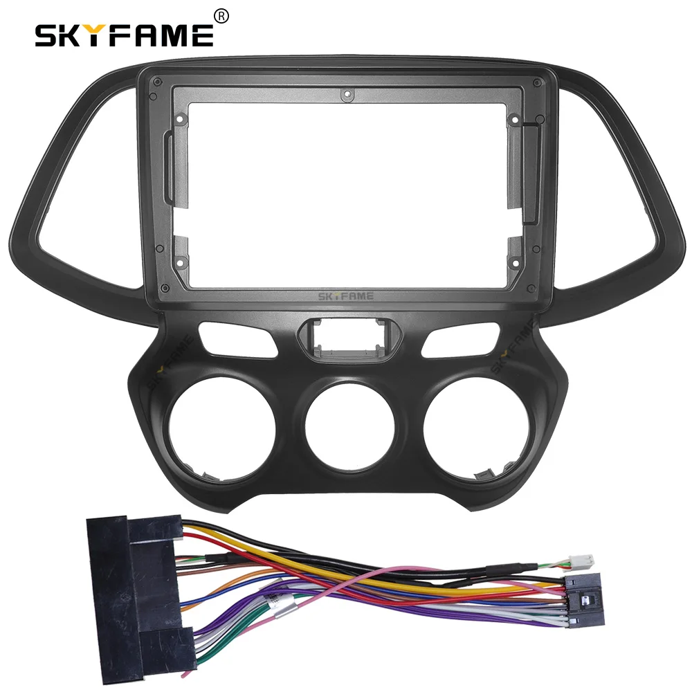

SKYFAME Car Frame Fascia Adapter For Hyundai Santro 2018-2019 Android Radio Dash Fitting Panel Kit