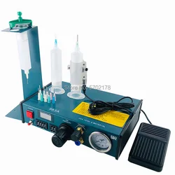 220V BY-983A  Auto Glue Dispenser PCB Solder Paste Liquid Controller Dropper Fluid Glue Splitter Tools Machine