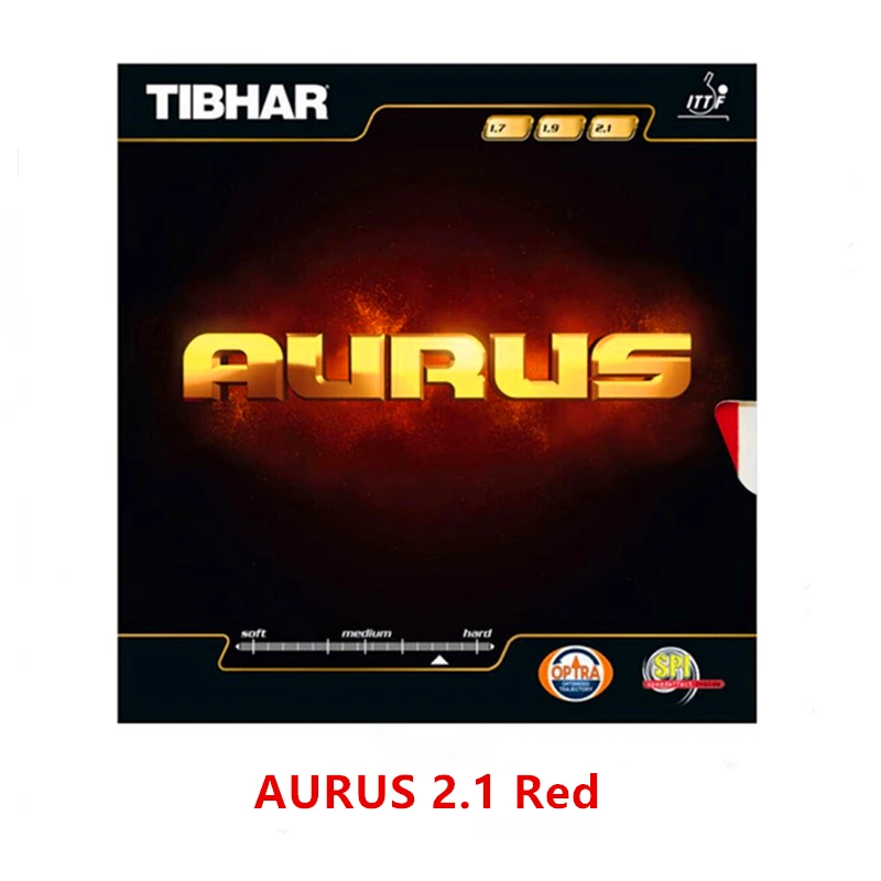 TIBHAR AURUS / AURUS SOUND / SOFT Original TIBHAR Tischtennis-Gummi-Ping-Pong-Schwamm 5