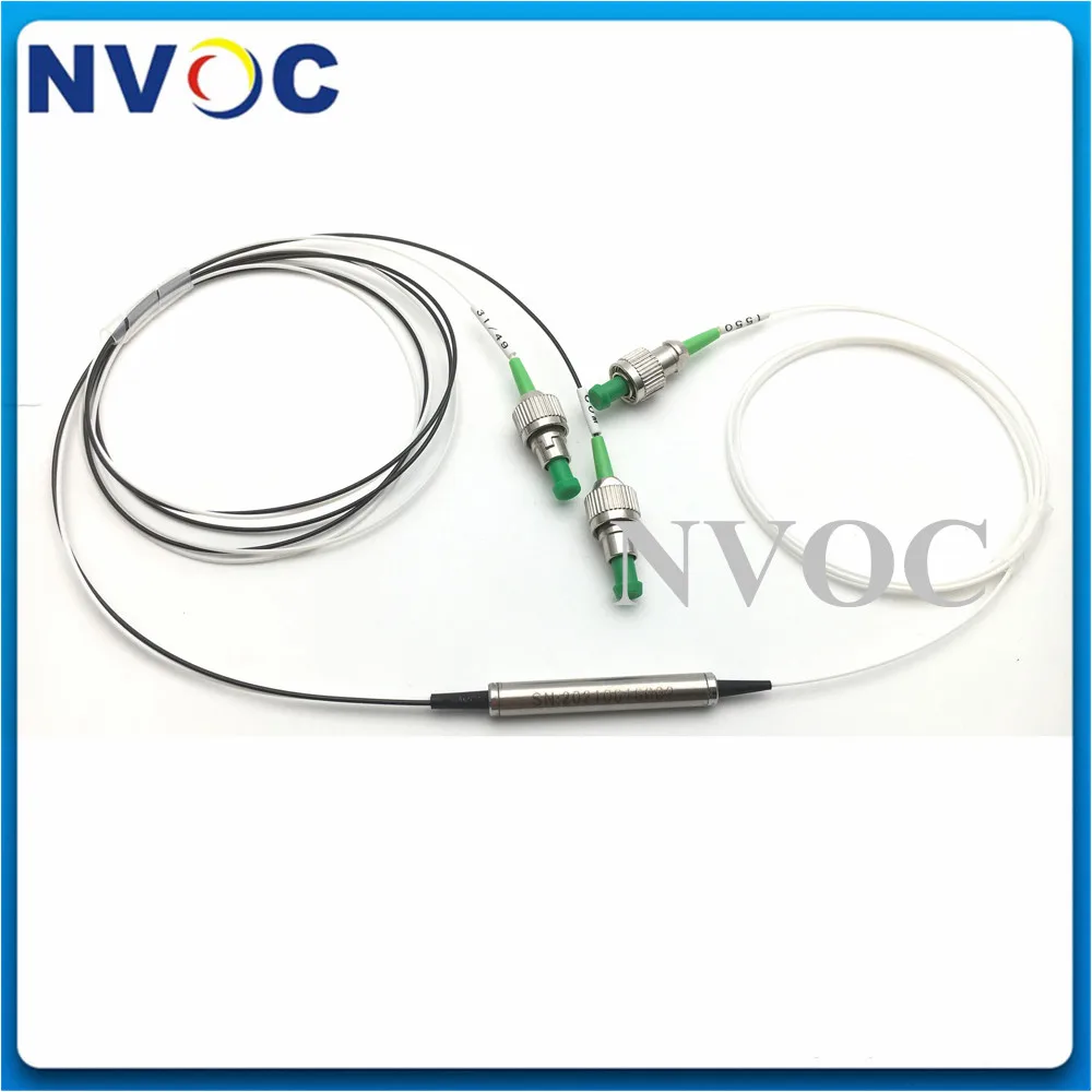 

1*2 Filter FWDM 1310/1490/1550 Steel Tube 1M 0.9mm ST/UPC STAPC Connector Module,3Port Micro Fiber Optic Wavelength Multiplexer