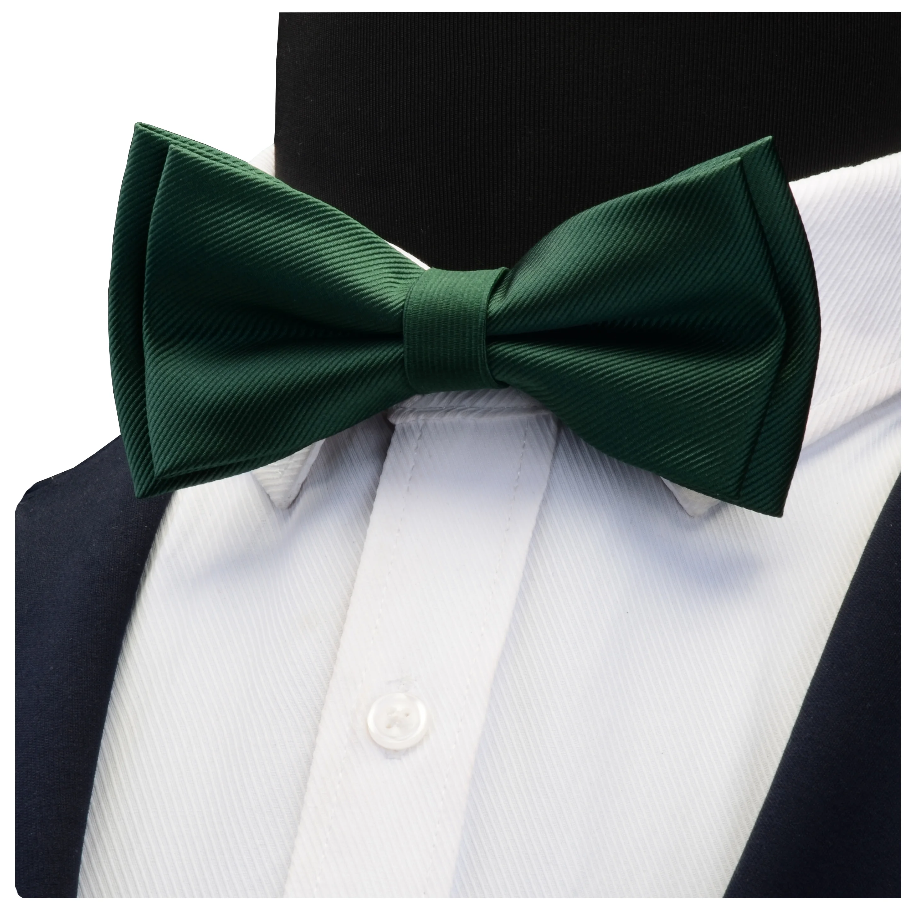 RBOCOTT Solid Bow Ties for Men Plain Butterfly Party Wedding Bowtie to Differ in Length Candy Color Bowknot Wholesale Accessory