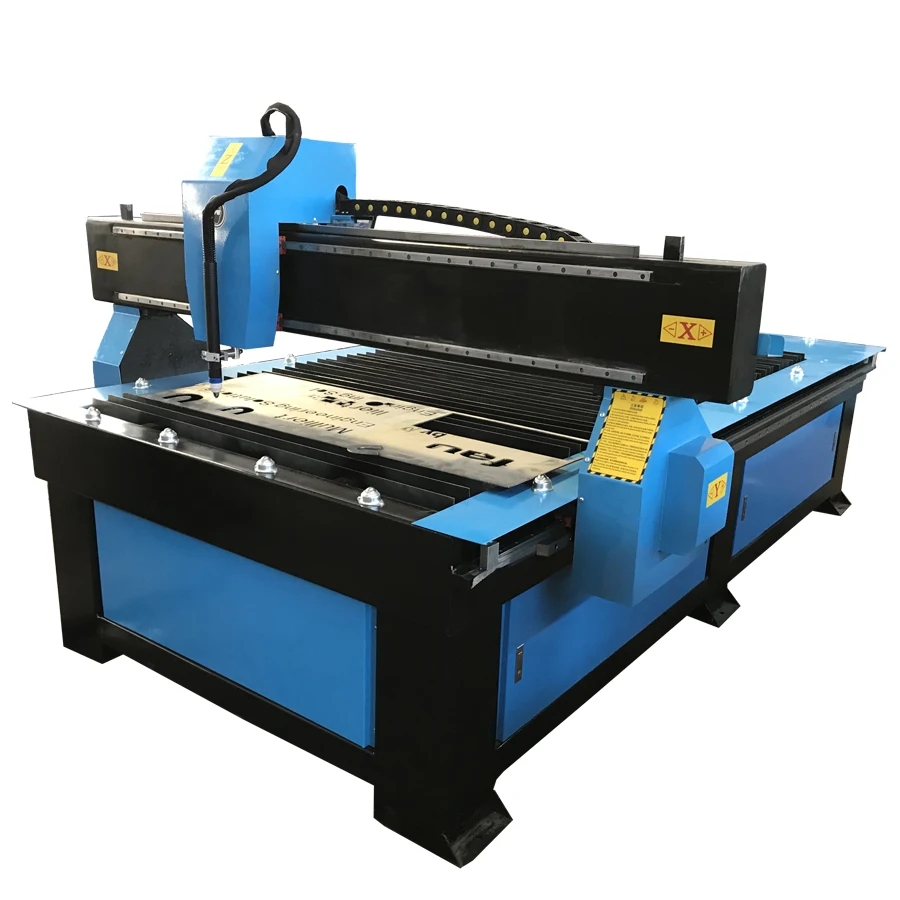 

Manufacture price 63A 100A 120A plasma cutter for metal steel/1325 1530 cnc plasma cutting machine with water table