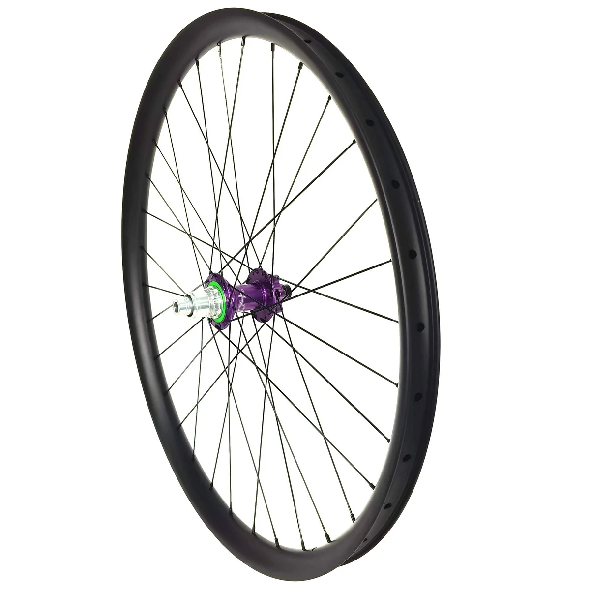 All Mountain DH Carbon Wheels 29ER 38mm Width Asymmetrical Ebike Wheelset Boost Hope Pro4 Hub