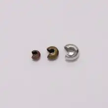 Copper End Caps 3-5mm for Jewelry #4