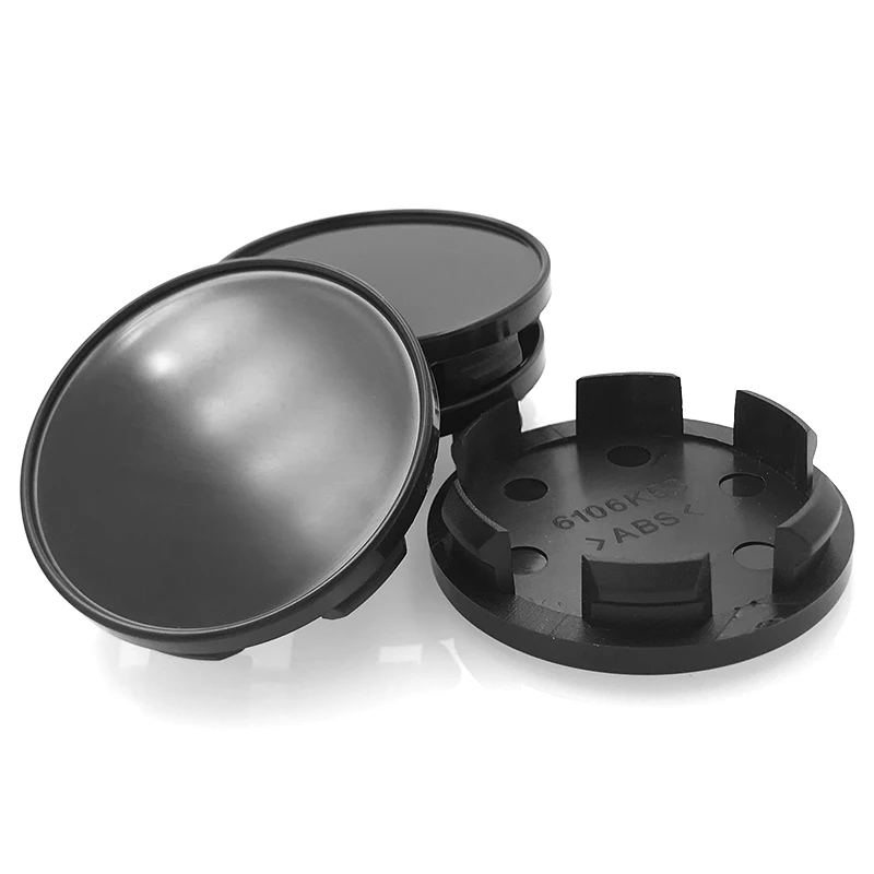 4pcs/lot 53MM Car Wheel Center Cap Rim Hub Caps Dustproof Cover Car Accessories Fit for 50mm Flat Logo Sticker