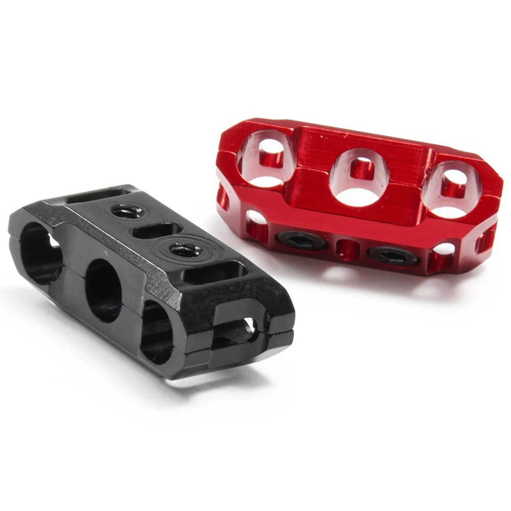 YEAHRUN ESC Gestore cavi motore Fibbia a morsetto fisso per cavi Previene gli strumenti di clip di linea aggrovigliati per auto modello RC