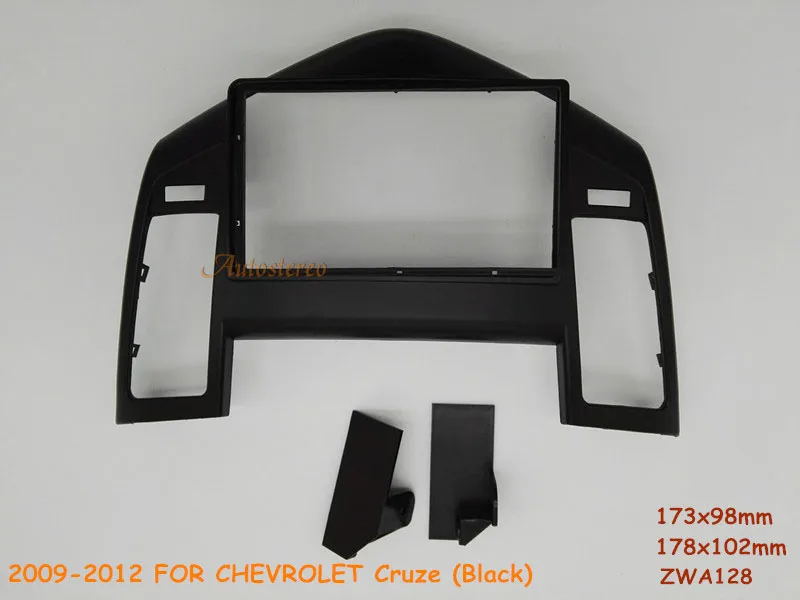 

Аксессуары для автомобильной стереосистемы Facia Fascia, комплект для CHEVROLET Cruze 2009-2012 (черный) Dash CD, установочный комплект для отделки